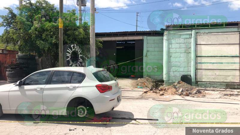 Tres muertos tras ataque armado contra vulcanizadora en Celaya, Guanajuato  