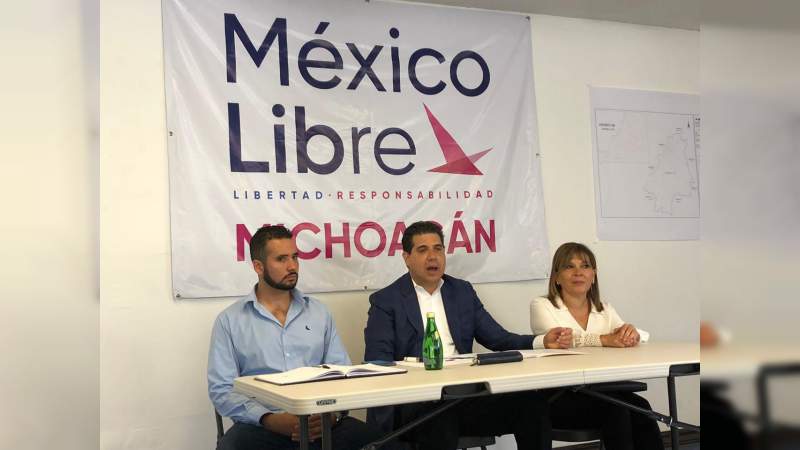 ‘México Libre’ requiere 200 asambleas y afiliar a 223 mil personas para conformarse como partido político 