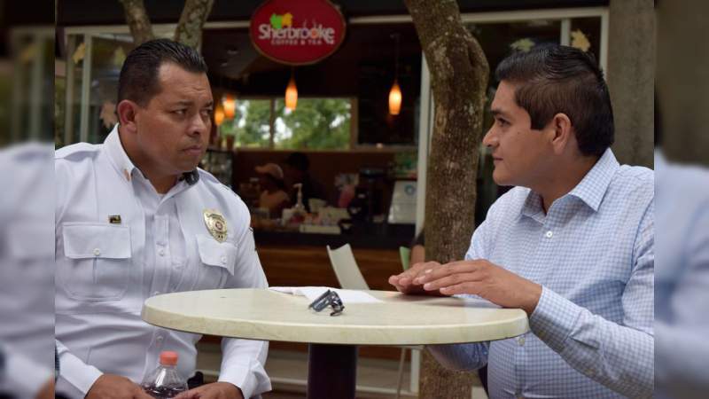 Arturo Hernández retomará la ley del cuerpo de bomberos en Michoacán  