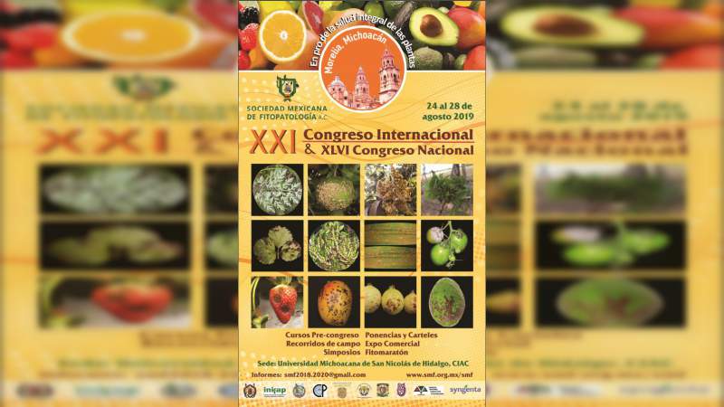 Anuncian Congreso Internacional de Fitopatología en la UMSNH 