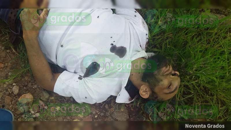 Hallan a ejecutado en una brecha en Cotija, Michoacán - Foto 2 