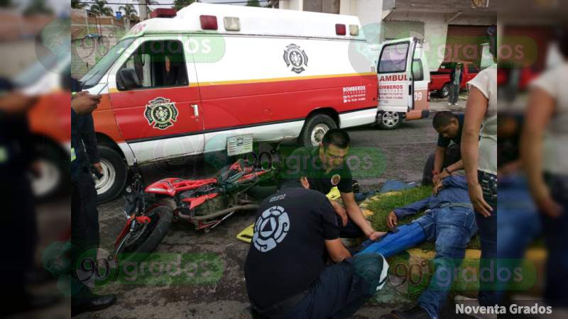 Atropellan a dos en motocicleta en la Toluca - Zitácuaro, en Michoacán  