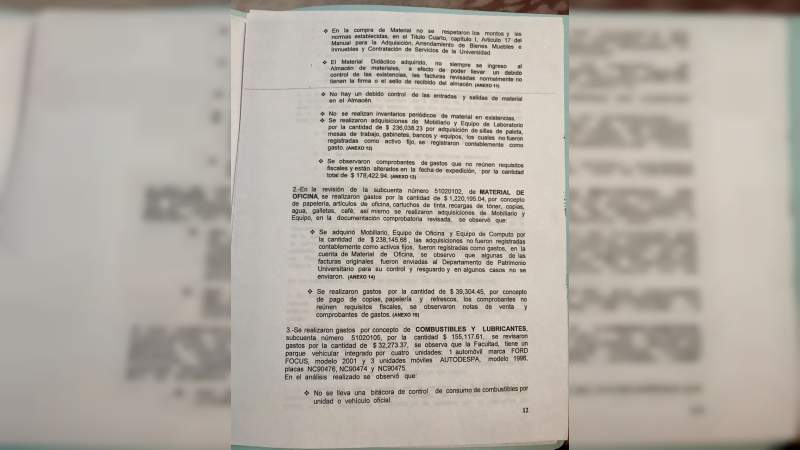 Alto a la corrupción en Odontología de UMSNH: Profesores y Empleados - Foto 2 