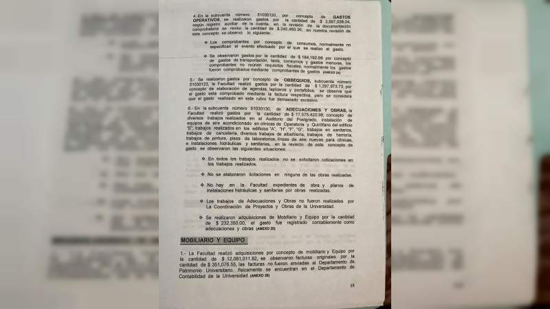 Alto a la corrupción en Odontología de UMSNH: Profesores y Empleados - Foto 3 