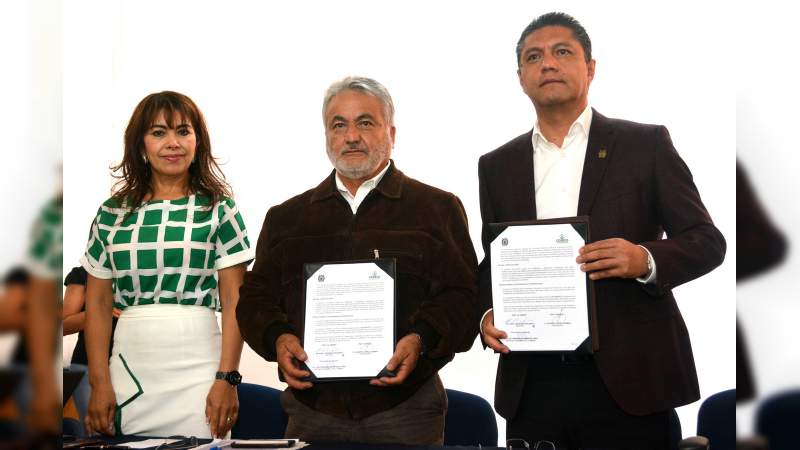 UMSNH y COECO firman convenio de colaboración. - Foto 0 