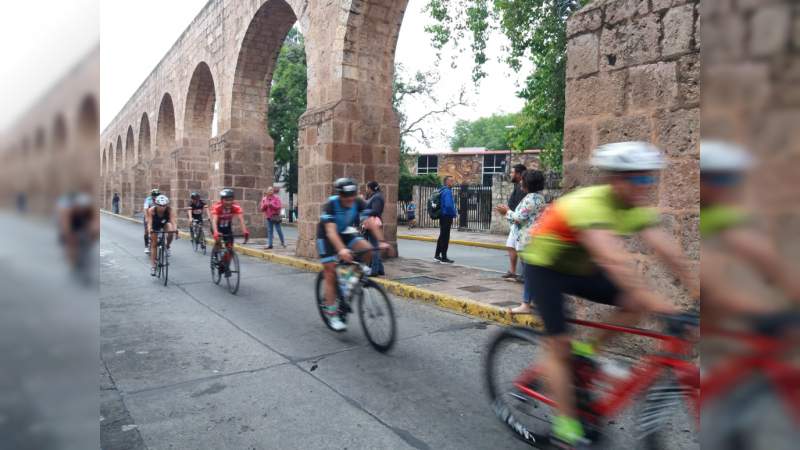Con gran emoción, morelianos viven el primer Duatlón de Sectur, OSM - Foto 1 