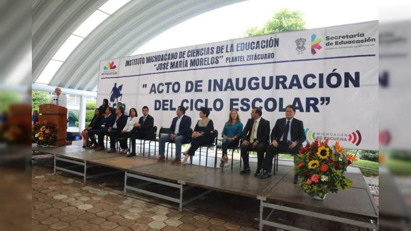 Abre IMCED ciclo escolar 2019-2020 en Zitácuaro, Michoacán - Foto 0 