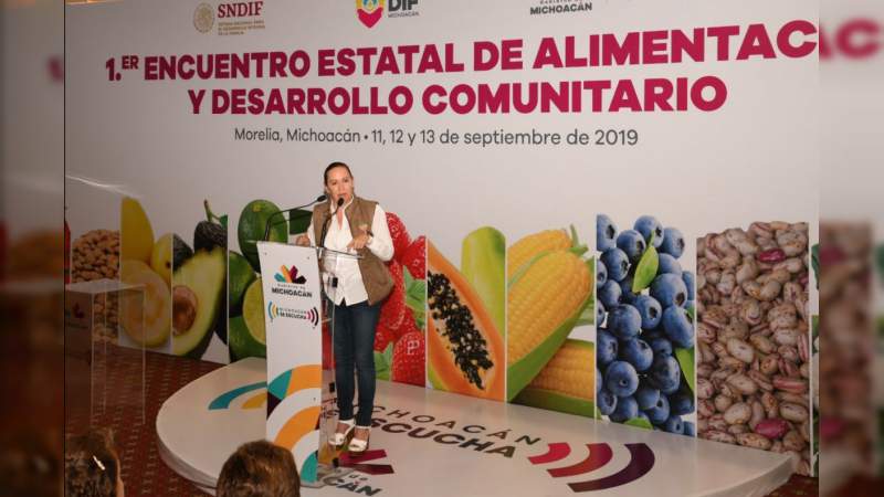 Realiza DIF Michoacán su primer Encuentro Estatal de Alimentación y Desarrollo Comunitario - Foto 0 