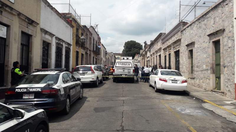 Sufre mujer de la tercera edad muerte espontánea en el Centro de Morelia, Michoacán  