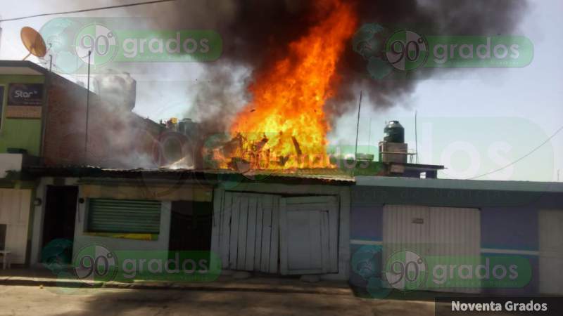 Un niño muerto en incendio provocado en Empalme, Sonora; hay tres heridos 