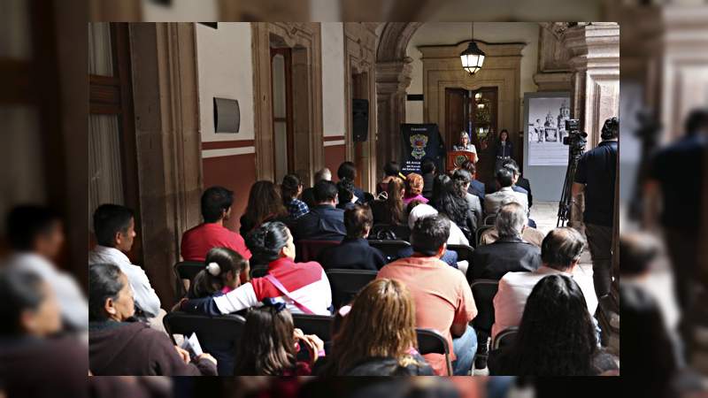 Museo Histórico del Poder Judicial de Michoacán conmemora a través de exposición, los 45 años del Escudo Oficial del Estado - Foto 0 