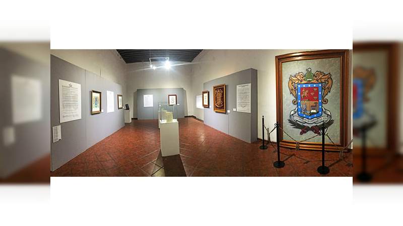 Museo Histórico del Poder Judicial de Michoacán conmemora a través de exposición, los 45 años del Escudo Oficial del Estado - Foto 3 