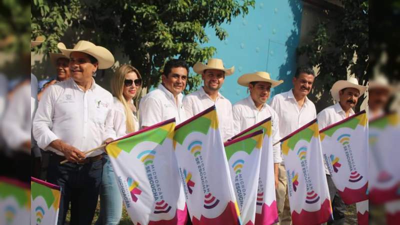 Reconoce Octavio Ocampo crecimiento de Huetamo, gracias al apoyo del Gobernador Silvano Aureoles 