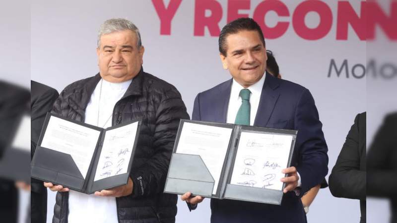 Firman Acuerdo para La Paz y Reconciliación en Michoacán  - Foto 0 