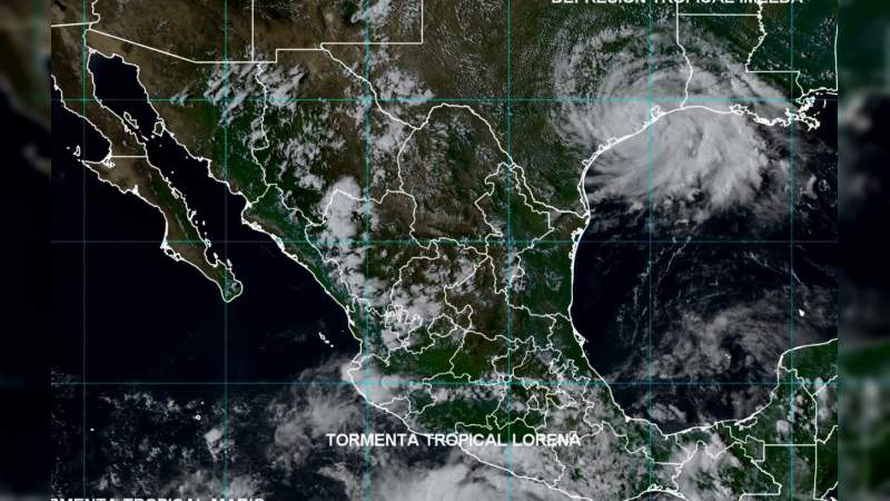 En alerta PC estatal ante proximidad de la Tormenta Tropical “Lorena” 