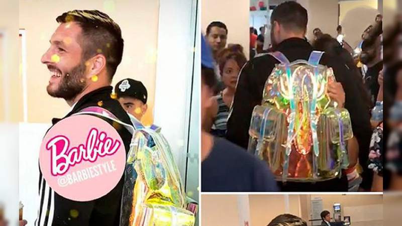 André-Pierre Gignac presume mochila de 100 mil pesos 