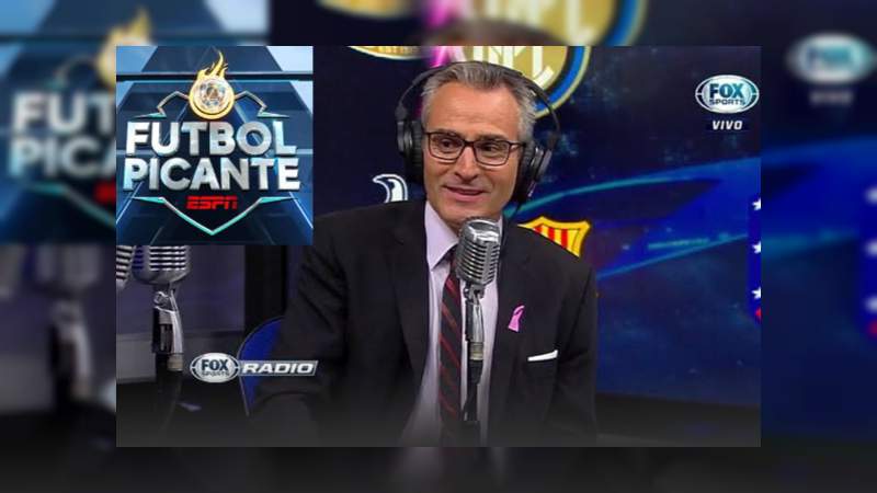 Eduardo Biscayart confunde Fox Sports con ESPN 