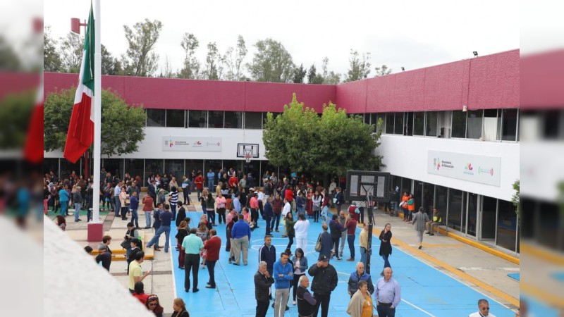 11 mil escuelas michoacanas realizaron simulacro de sismo - Foto 0 