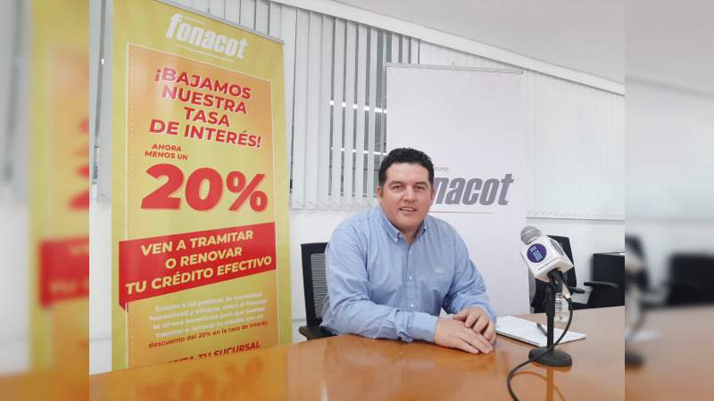 A partir de agosto Fonacot reduce 20% en las tasas de interés de sus créditos: Alberto Ortiz - Foto 0 