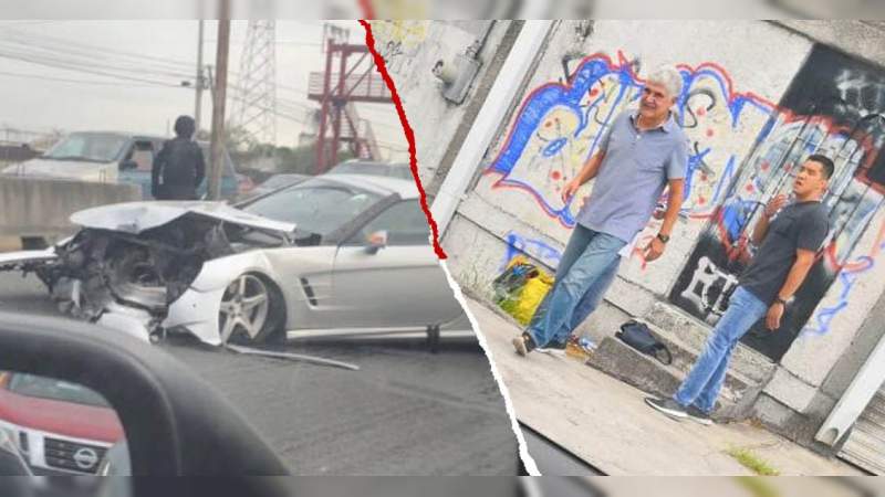 Tuca Ferreti sufre un aparatoso accidente automovilístico 