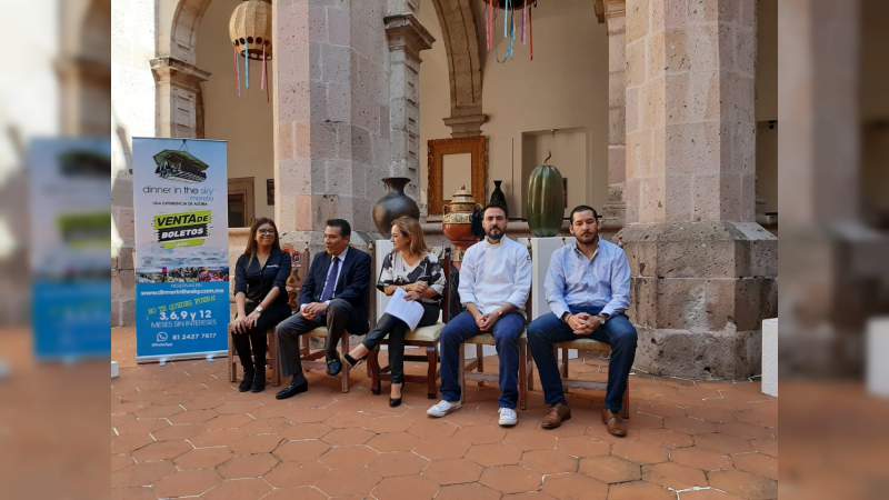 Dinner in the Sky en Morelia del 10 de octubre al 3 de noviembre - Foto 0 
