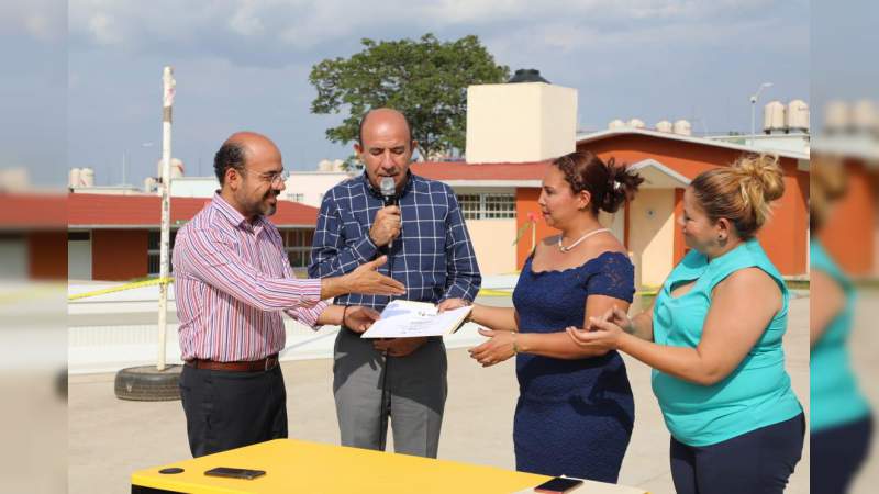 En Morelia la primaria “José Vasconcelos” ya cuenta con clave de turno vespertino  