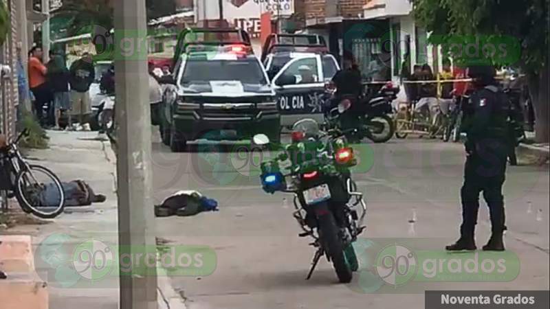 Ataque armado deja dos muertos y un lesionado en Valle de Santiago