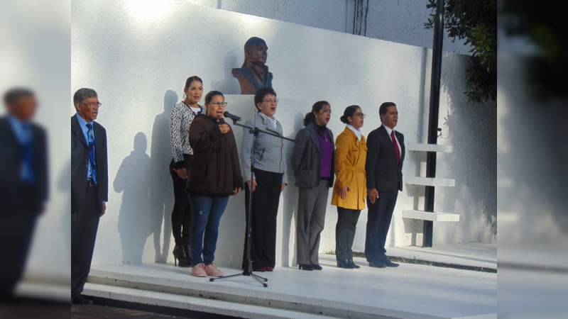 El IMCED rindió tributo a Morelos - Foto 0 