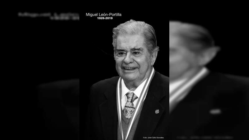 Murió a los 93 años Miguel León-Portilla 