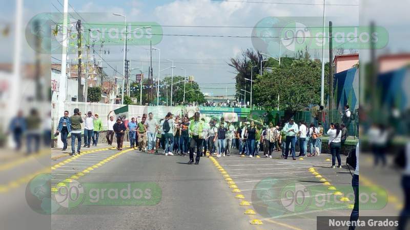 Marchan por la paz en Celaya, Guanajuato