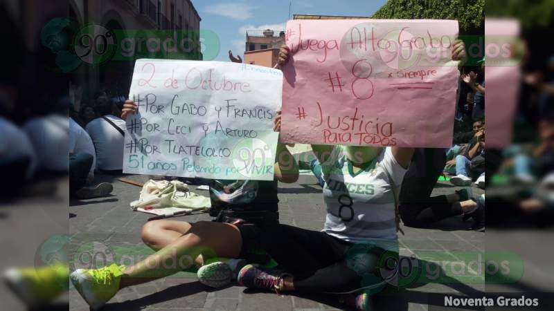 Marchan por la paz en Celaya, Guanajuato