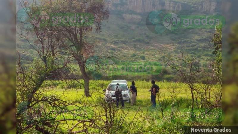 Localizan cadáver putrefacto en fosa clandestina en Sahuayo, Michoacán 