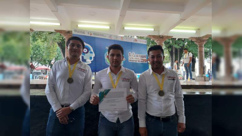 Otro triunfo para el Tec Ciudad Hidalgo en Expoideas Michoacán 2019 - Foto 1 