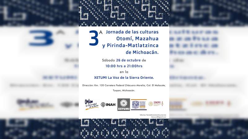 3ª Jornada de las culturas otomí, mazahua y  pirinda-matlatzinca de Michoacán. - Foto 2 