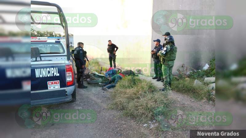 Detienen a dos motociclistas tras matar a mujer y herir a otra en Zamora, Michoacán 