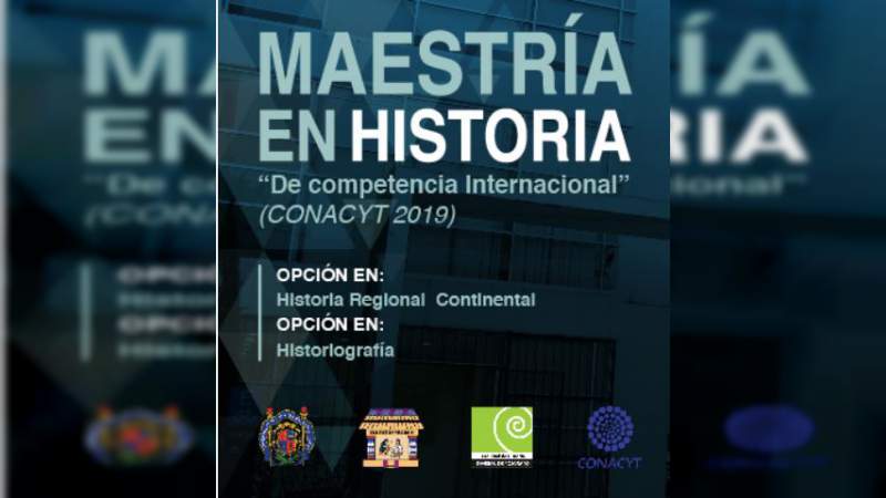 Abierta convocatoria para Maestría en Historia en la UMSNH 