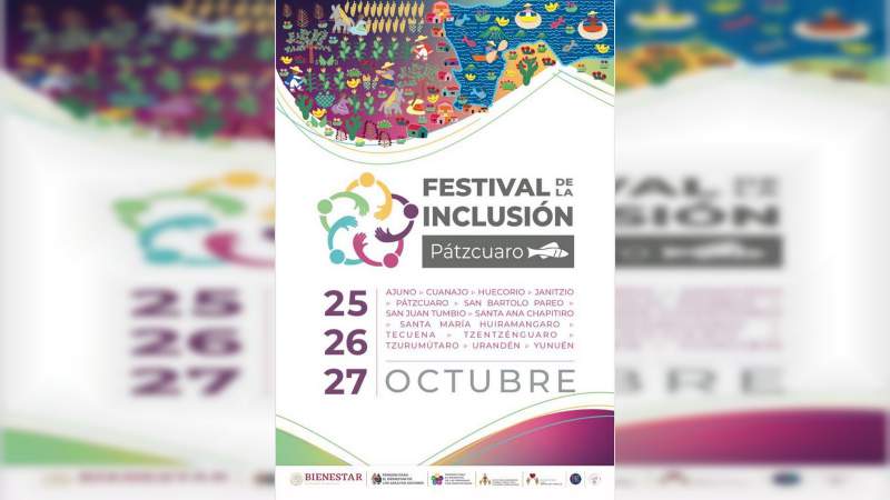 En Pátzcuaro, el Primer Festival de la Inclusión 