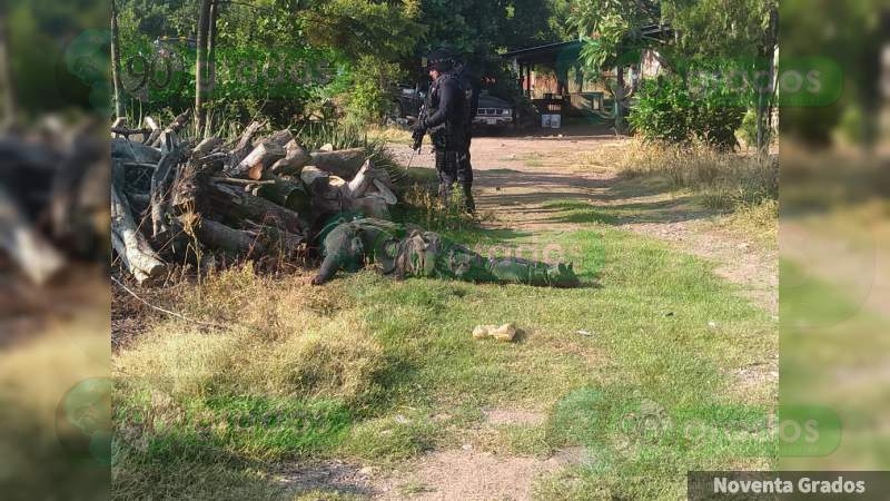 Confirma la FGE y la SSP 13 policías muertos y tres heridos en emboscada de Aguililla, Michoacán  - Foto 1 