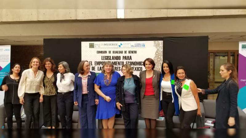 Pactan empoderamiento económico de las mujeres: Lucila Martínez 