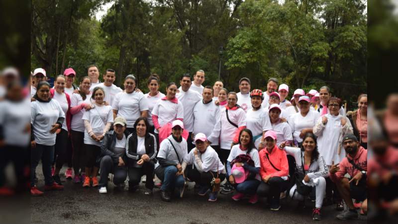 Encabeza SSM Rodada Rosa contra el cáncer de mama - Foto 0 