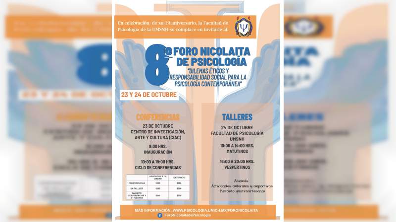 Celebran con Foro de Psicología Aniversario de la Facultad 