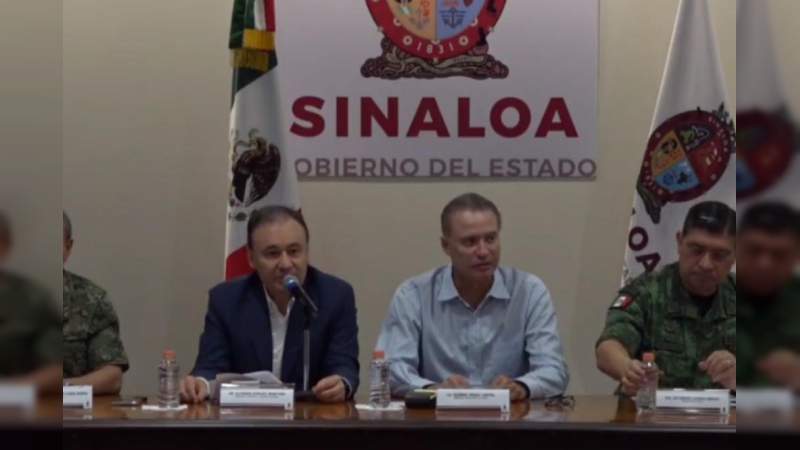 Gabinete de Seguridad ofrece informe sobre hechos violentos en Culiacán 