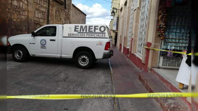 Muere hombre al caer de un quinto piso en hotel de Morelia, Michoacán 