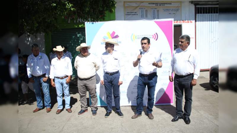 Inicia SCOP, rehabilitación de camino Carácuaro-La Eréndira  - Foto 1 