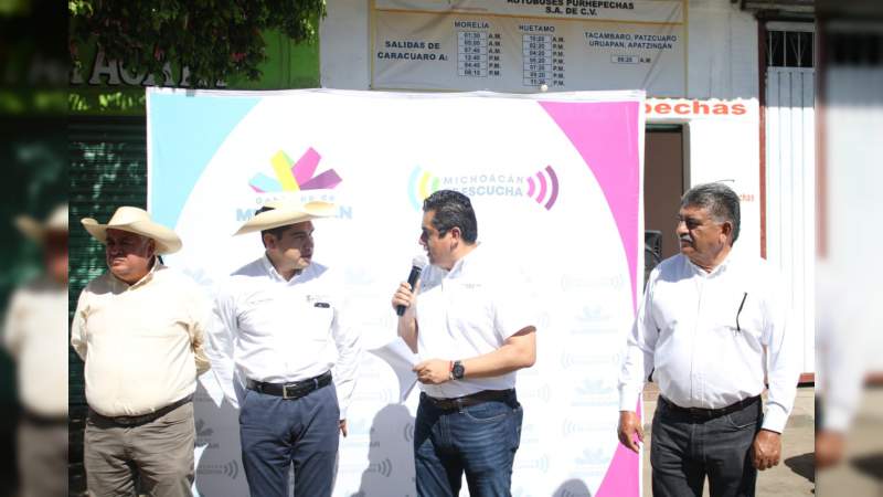 Inicia SCOP, rehabilitación de camino Carácuaro-La Eréndira  - Foto 2 