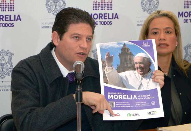 Morelia, lista para recibir al Papa y a los miles de turistas: Alfonso Martínez  - Foto 0 