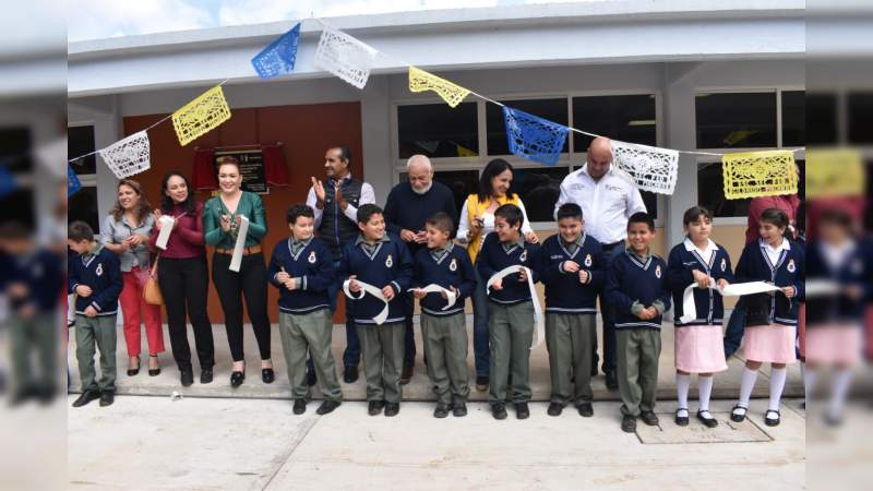 Gobierno del Estado fortalece infraestructura educativa en Purépero - Foto 1 