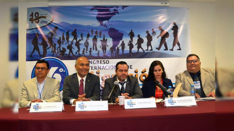 Realizan congreso internacional sobre migración en la UMSNH - Foto 0 