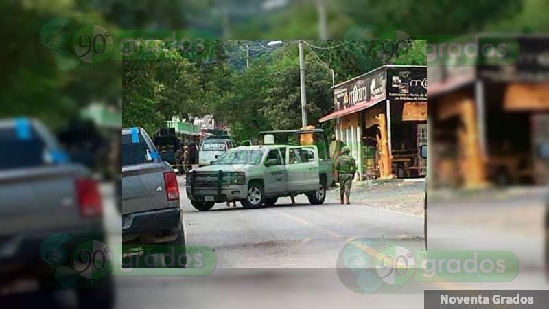 Se enfrentan civiles armados en Buenavista y Aguililla, Michoacán 