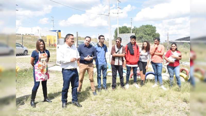 Arranca dignificación de jardín de niños en Morelia - Foto 1 